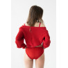 Culotte périodique rouge flux abondant coton bio vue derrière