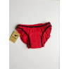 Red period panty inside front view